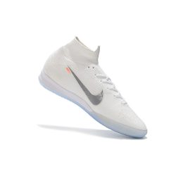 Nike Mercurial SuperflyX 6 Elite IC Hombres - Blanco Gris_3.jpg